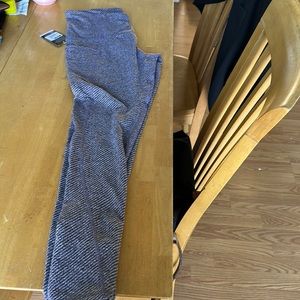 Champion purple heathered leggings -Size L